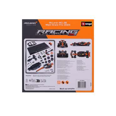 BURAGO 1/24 ΚΑΤΑΣΚΕΥΗ F1 MCLAREN TEAM MCL38 43pcs