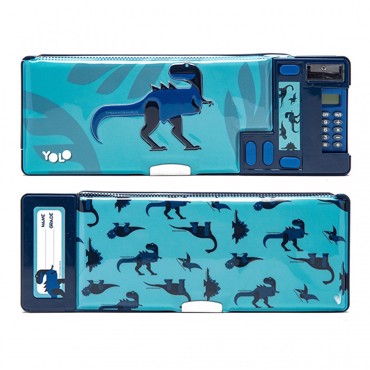 YOLO ΚΑΣΕΤΙΝΑ RETRO ΜΕ ΚΟΜΠΙΟΥΤΕΡΑΚΙ LIGHT BLUE DINO