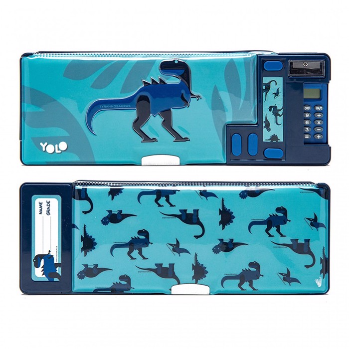 YOLO KASETINA RETRO ME KOMPIOuTERAKI LIGHT BLUE DINO