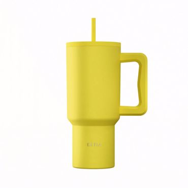 ESTIA ΘΕΡΜΟΣ STRAW TUMBLER XL SAVE THE AEGEAN 900ml SUNBEAM