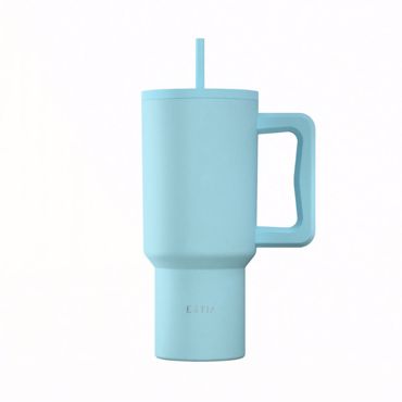 ESTIA ΘΕΡΜΟΣ STRAW TUMBLER XL SAVE THE AEGEAN 900ml LT.ARCTIC