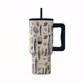 ESTIA ThERMOS STRAW TUMBLER XL SAVE THE AEGEAN 900ml SALT LIFE