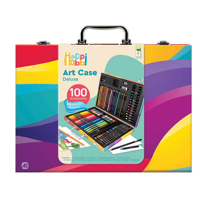 HAPPIHOBBI KASETINA ZOGAFIKIS DELUXE 100 AXESOuAR- RAINBOW