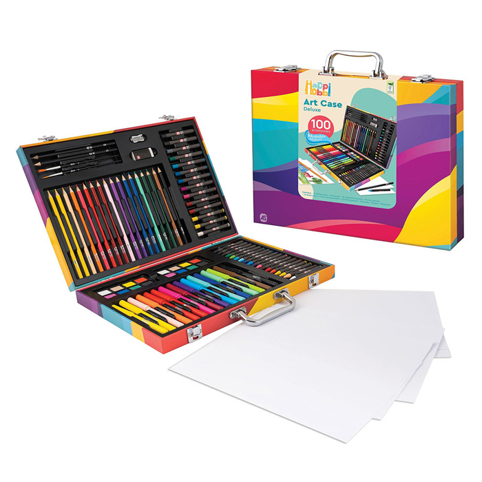 HAPPIHOBBI KASETINA ZOGAFIKIS DELUXE 100 AXESOuAR- RAINBOW