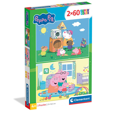 CLEMENTONI PUZZLE PEPPA PIG 2*60τμχ