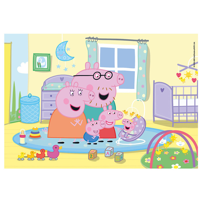 CLEMENTONI PUZZLE PEPPA PIG 2*60tmx