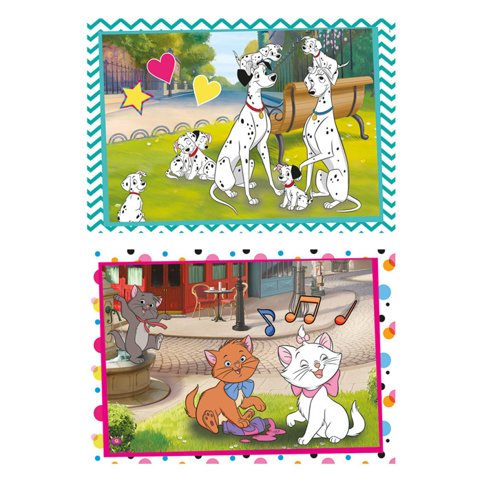 CLEMENTONI PUZZLE PAZL DISNEY 2*60tmx