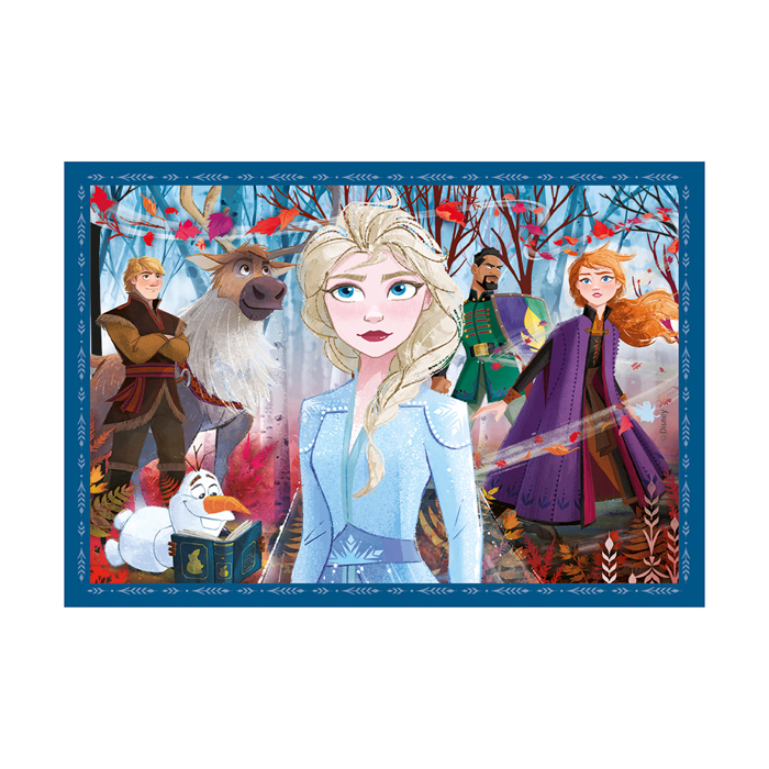 CLEMENTONI PUZZLE 4in1 FROZEN 12-16-20-24tmx