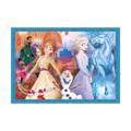 CLEMENTONI PUZZLE 4in1 FROZEN 12-16-20-24tmx