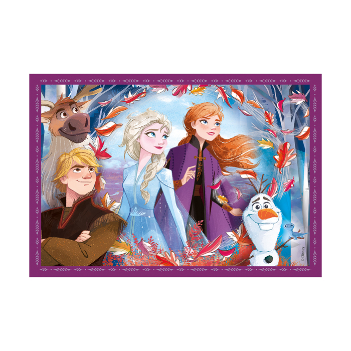 CLEMENTONI PUZZLE 4in1 FROZEN 12-16-20-24tmx