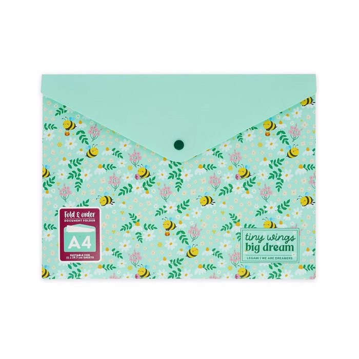 LEGAMI FAKELOS ME KOuMPI A4 FOLD & ORDER -BEE