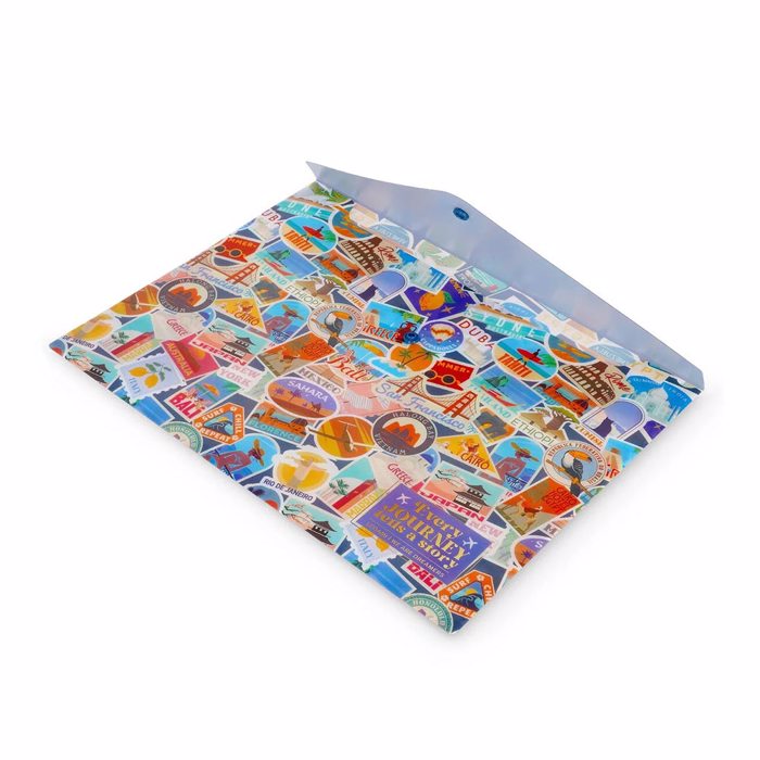LEGAMI FAKELOS ME KOuMPI A4 FOLD & ORDER -TRAVEL STICKERS