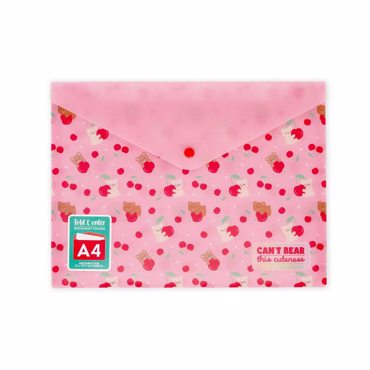 LEGAMI ΦΑΚΕΛΟΣ ΜΕ ΚΟΥΜΠΙ Α4 FOLD & ORDER -TEDDY CHERRY