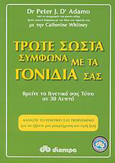 ΤΡΩΤΕ ΣΩΣΤΑ ΣΥΜΦΩΝΑ ΜΕ ΤΑ ΓΟΝΙΔΙΑ ΣΑΣ ΒΡΕΙΤΕ ΤΟ ΓΕΝΕΤΙΚΟ ΣΑΣ ΤΥΠΟ ΣΕ 30 ΛΕΠΤΑ