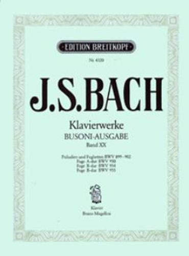 J.S.BACH - KLAVIERWERKE (BUSONI-AUSGABE)