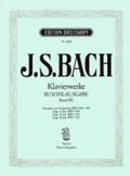 J.S.BACH - KLAVIERWERKE (BUSONI-AUSGABE)