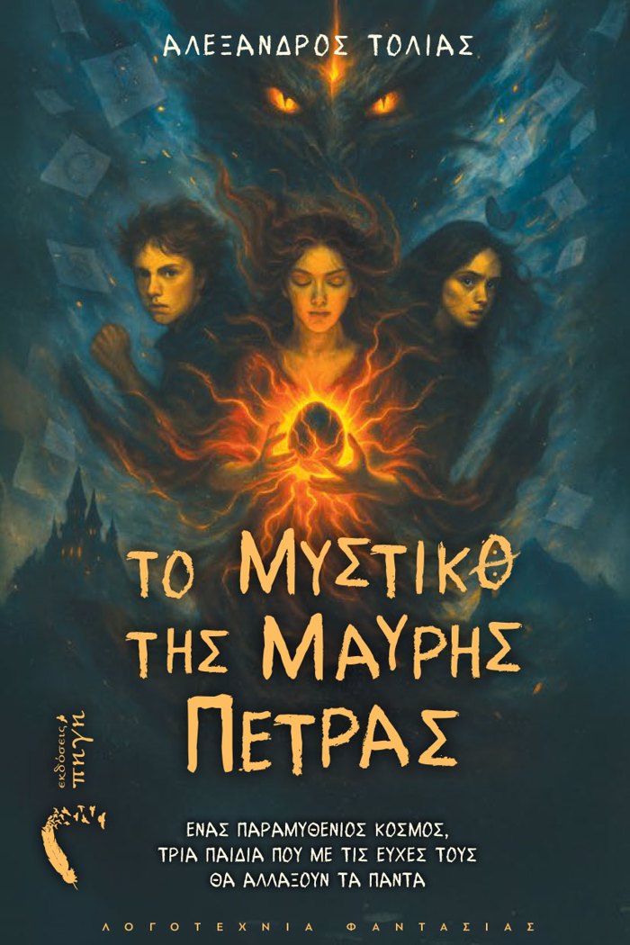 TO MuSTIKO TIS MAuRIS PETRAS ENAS PARAMuThENIOS KOSMOS, TRIA PAIDIA POu ME TIS EuXES TOuS ThA ALLAXOuN TA PANTA